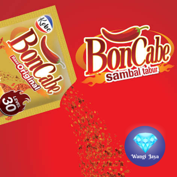 

BonCabe Sambal Tabur Level 15 30 dan 50 Isi 24pcs || Boncabe botol || Boncabe sachet