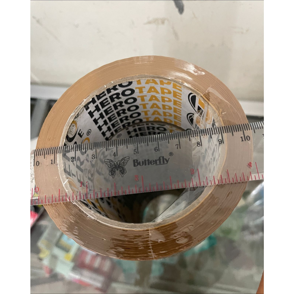 

LAKBAN BENING/COKLAT HEROTAPE 2 INCHI 90 YARD