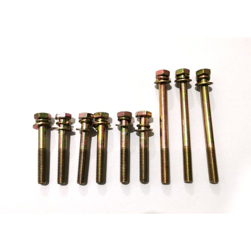 Baut gear casing set /tutup gir mesin diesel dongfeng S195 S1100 S1115 S1125 S1130