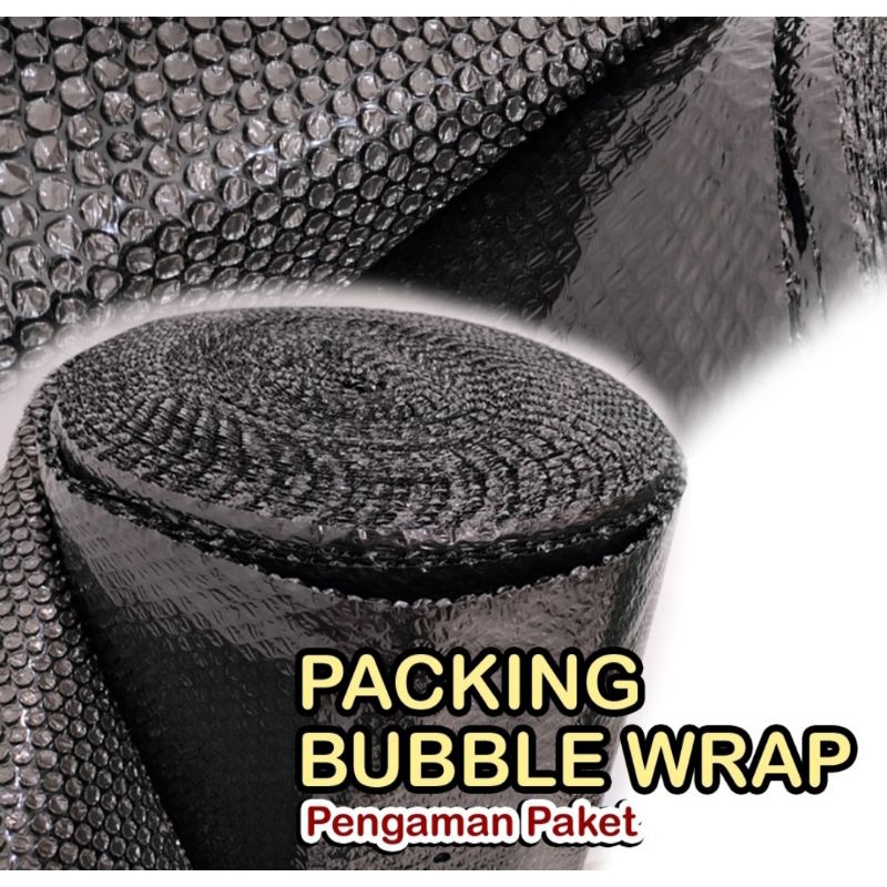

[ECERAN] Bubble Wrap Hitam Eceran | Bubble Wrap Per 50cm