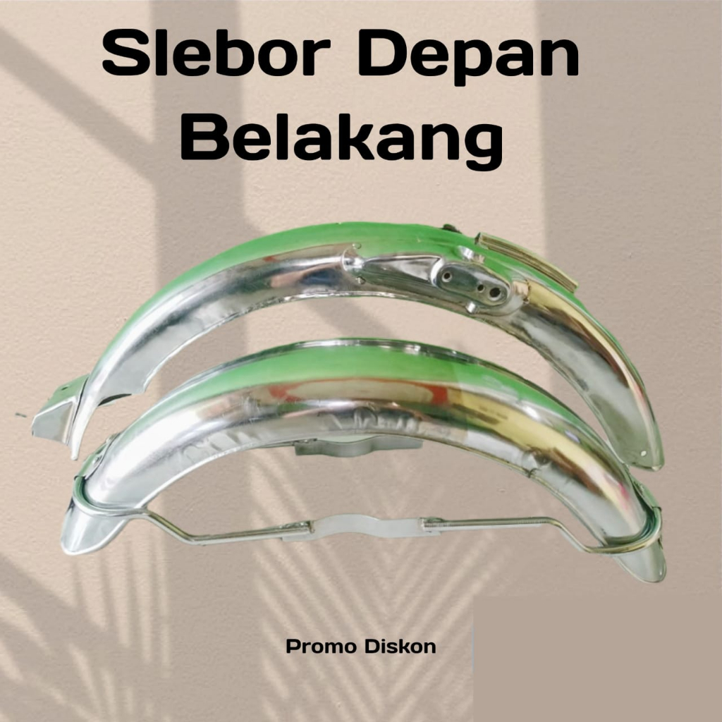 Slebor Depan Belakang CB 125, Slebor motor CB 125