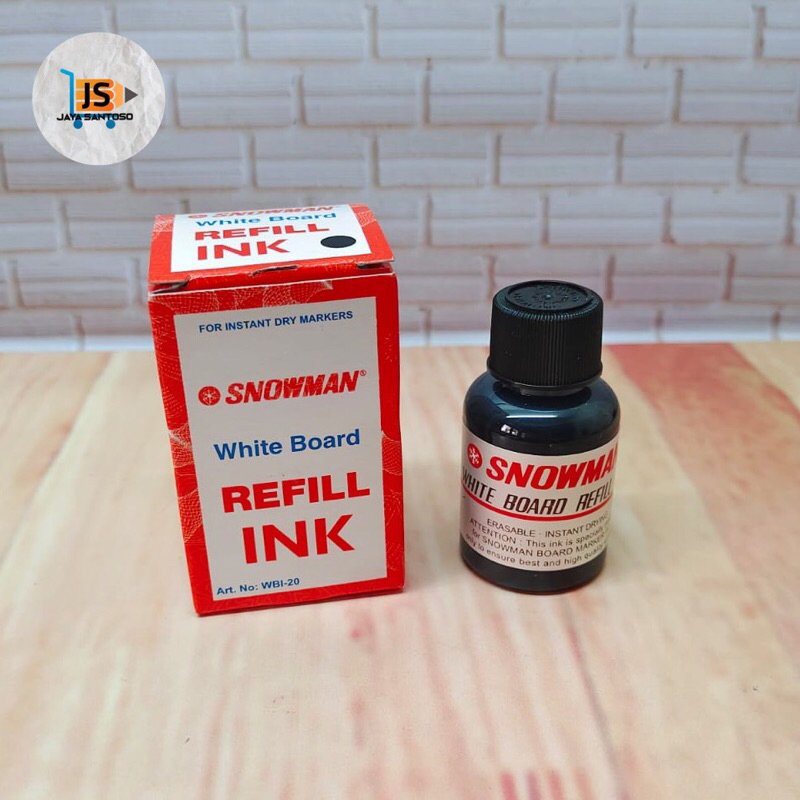 

Tinta Refill Isi Ulang Spidol White Board Snowman