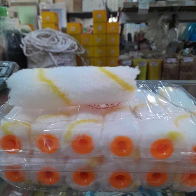

ISI BULU KUAS ROLL MINI 4" DAESUNG 1 LUSIN(12PC)