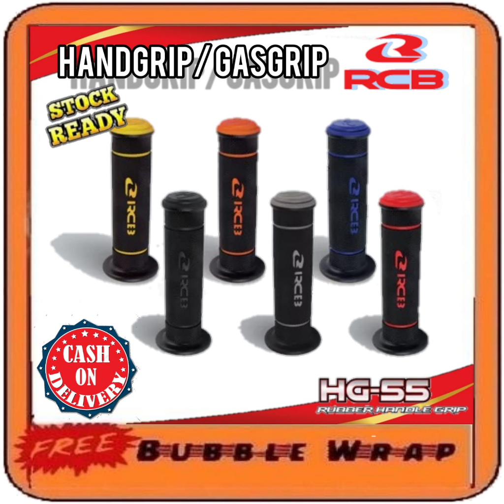 HandGrip Grip Asli RCB HG 55 Original Rcb Racing boy Universal Nmax Pcx Aerox Beat Scoopy Vario