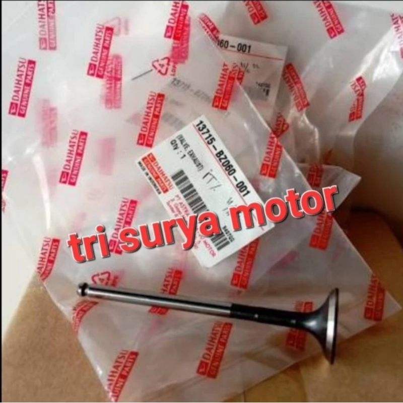 PAYUNG KLEP ENGINE VALVE MINYAK/API IN/EX GMAX GRANDMAX 1.3 1300CC GRANDMAX 1.5 1500CC HARGA 1PC ORI