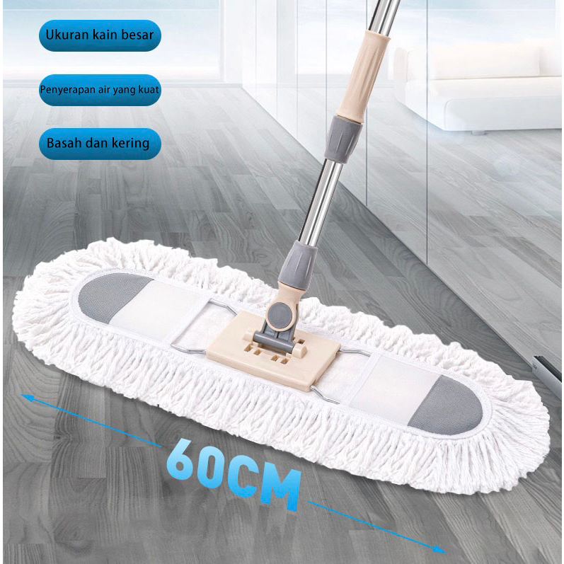 ZEN - Alat Pel Lobby / Hotel Pembersih Lantai Duster Floor Adjustable 60cm