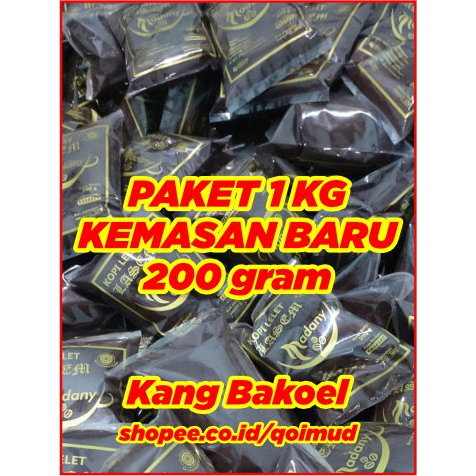 

KOPI LELET LASEM MADANY PAKET 1 KG KEMASAN 200 GRAM