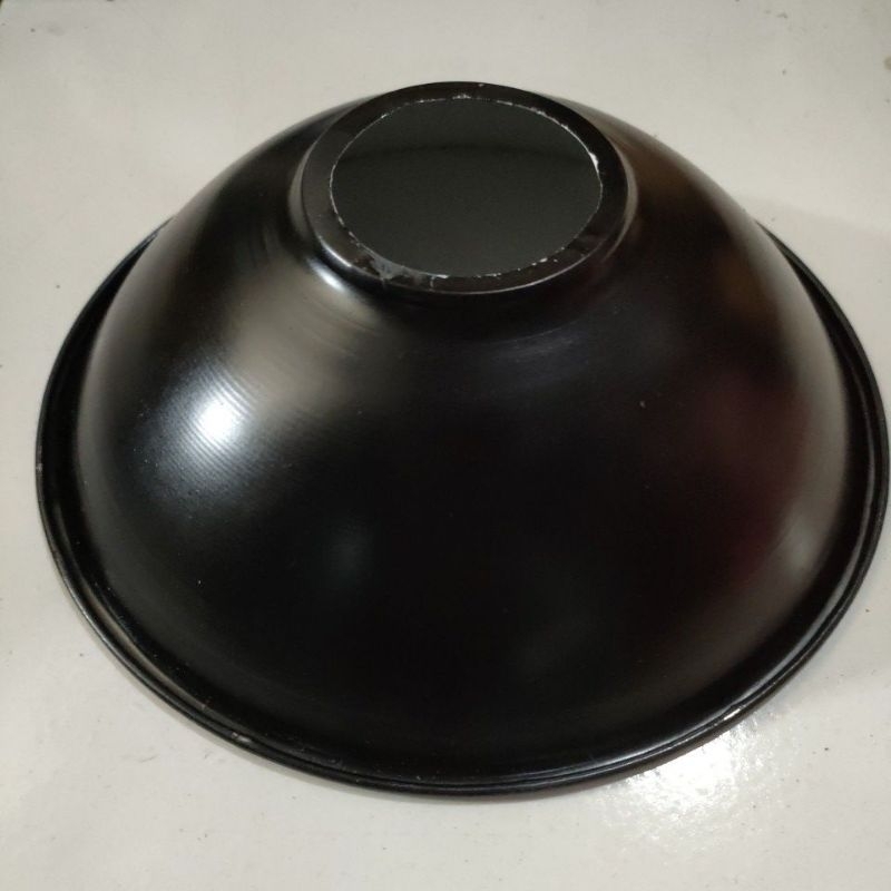 Kap lampu kecil 29cm hijau fitting gantung fiting lampu gantung fitting lampu topi anti hujan piring