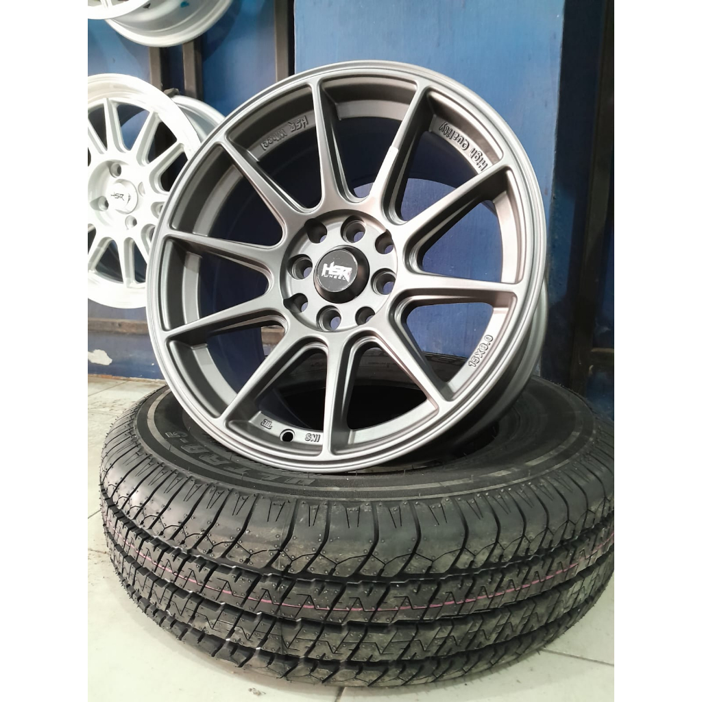 velg mobil racing hsr celong ring 15 pcd 8x100-114 model shinjuku