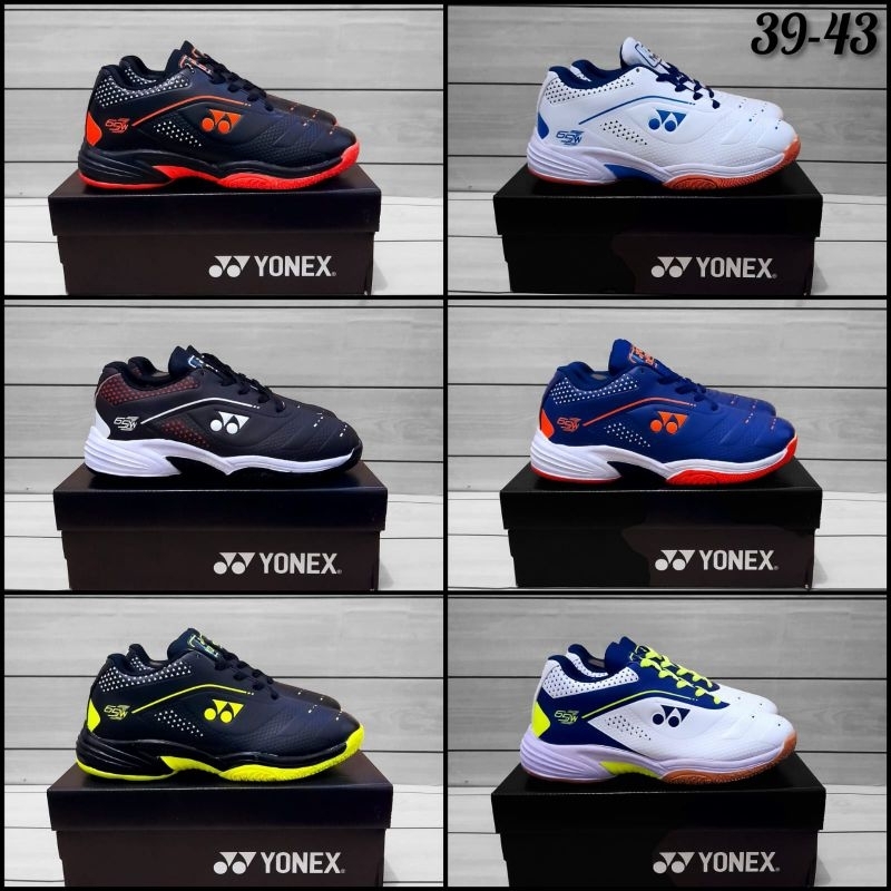 Sepatu Badminton Pria Yonex 65 w Premium Original / Sepatu Olahraga Badminton bulu tangkis pria yone