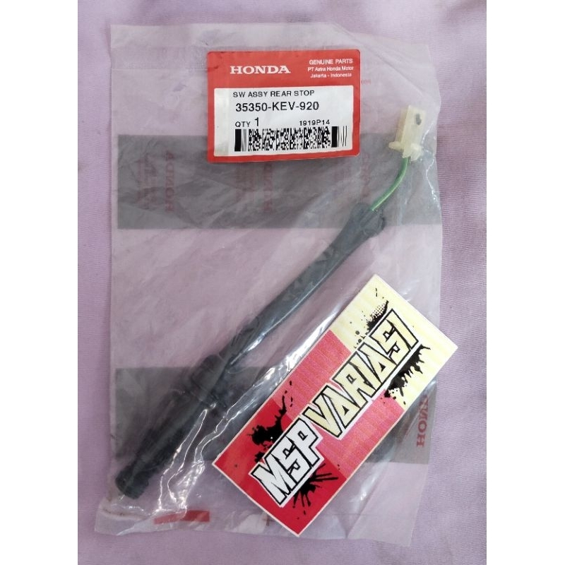 Original AHM 35350 KEV 920 SW Assy RE AR Stop Rem Belakang Supra Lama