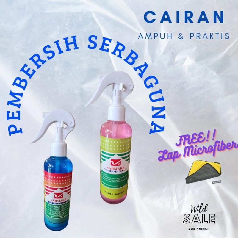 Varmare Cairan Pembersih Mobil/Sepatu