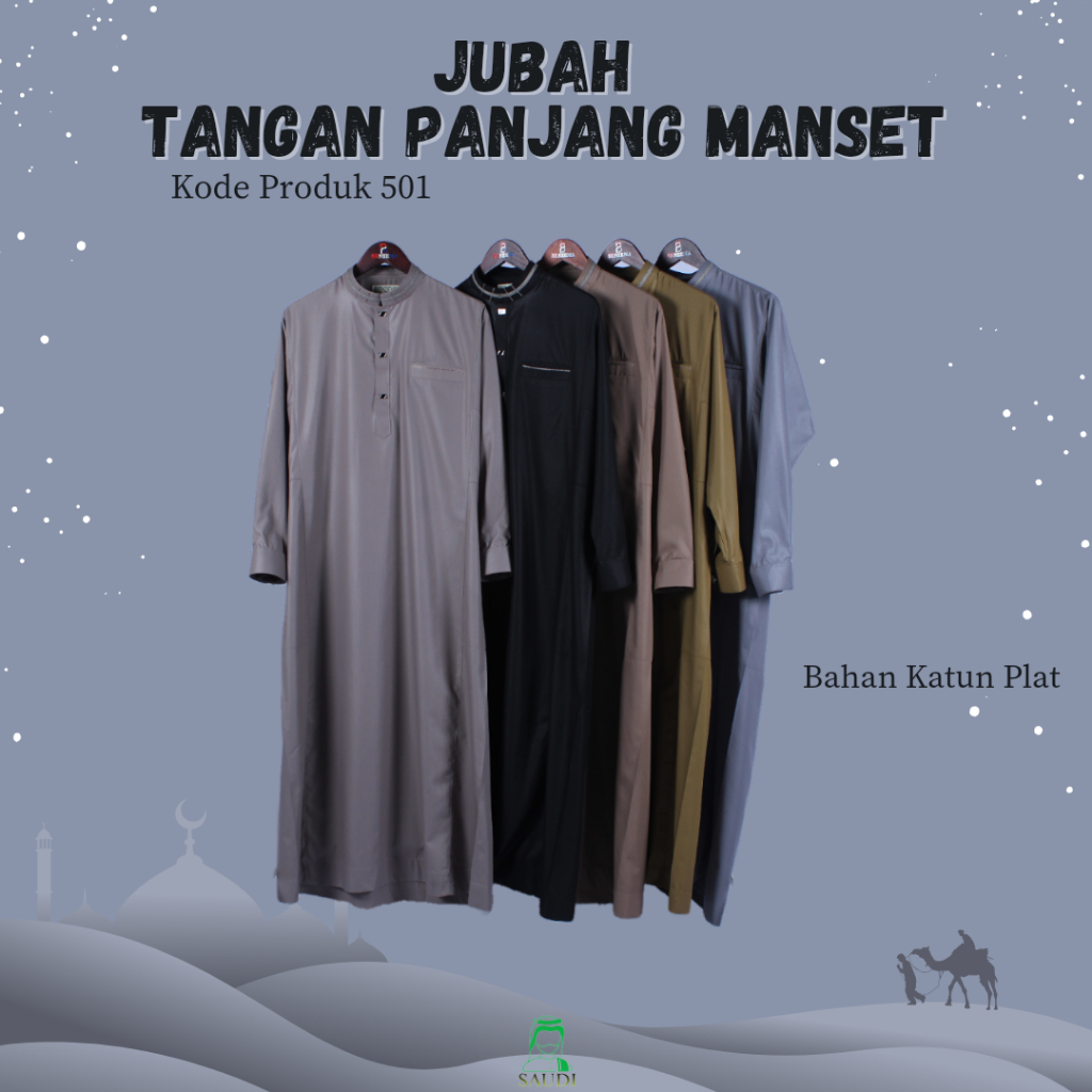 501 Jubah Gamis Pria Terbaru / Gamis Laki Laki Muslim / Jubah Benzema / Gamis Benzema Muslim / Jubah