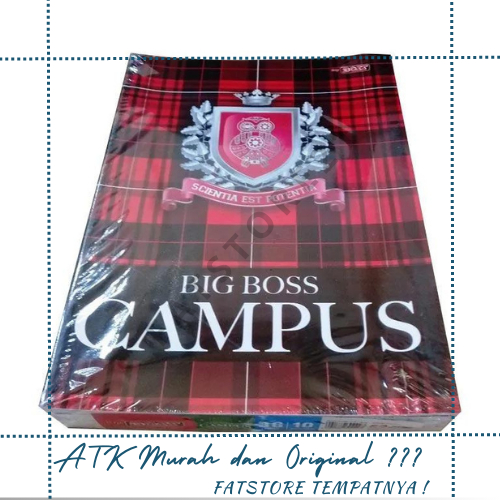 

Buku Tulis BigBoss Campus Isi 36 Lembar
