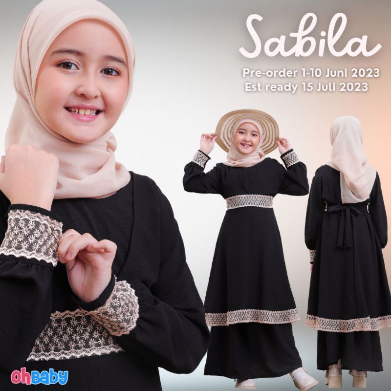 Rumah Gamis Anak (Ohbaby Tunik Set Rok Sabila)