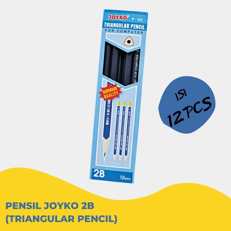 

1 BOX / 12 BUAH PENSIL JOYKO 2B COD✅