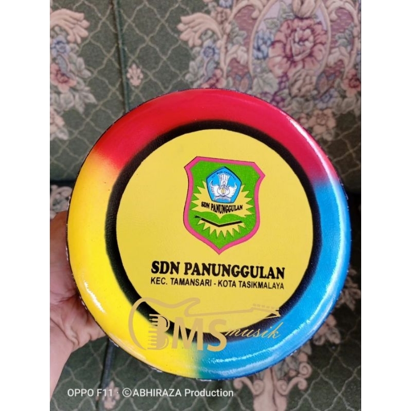 Rebana Qasidah Lasqi Motif marmer ukir