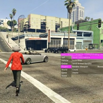 Stand Basic Mod Menu GTA 5 Online (tanya stock sebelum membeli)