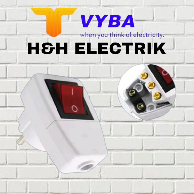 VYBA Steker Arde Saklar Lampu Steker Lampu vyba NCE-7996L