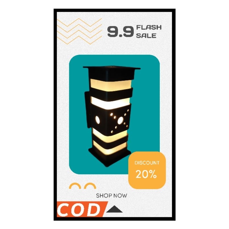 LAMPU HIAS DINDING/LAMPU HIAS TERAS RUMAH