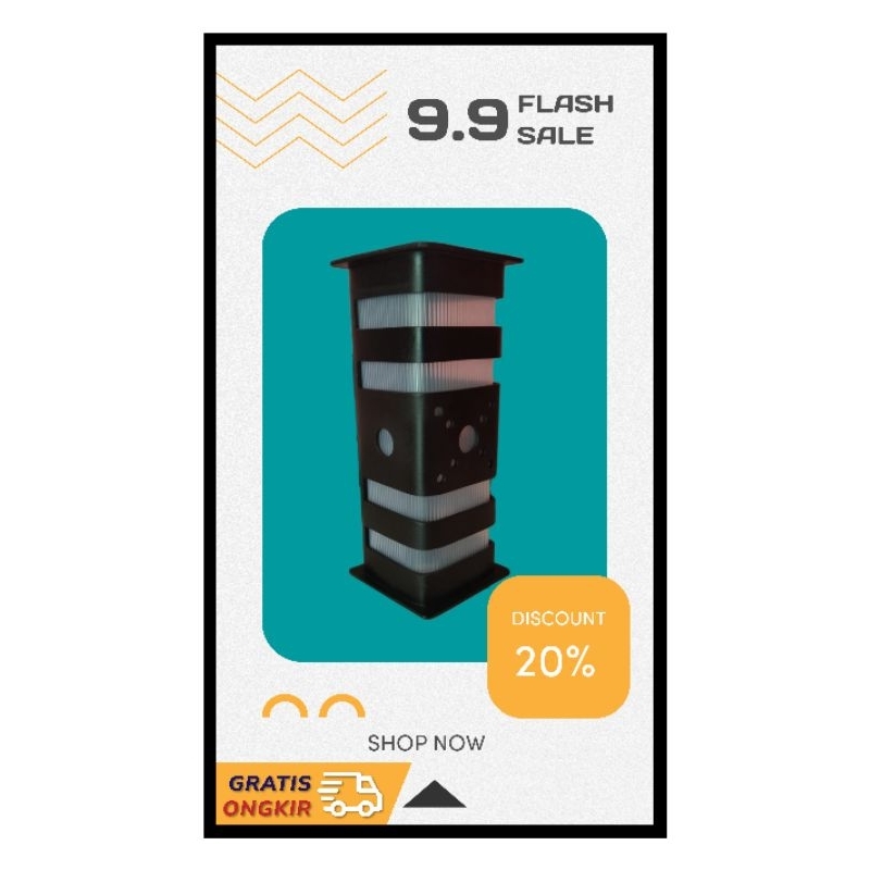 LAMPU HIAS DINDING/LAMPU HIAS TERAS RUMAH BERKUALITAS