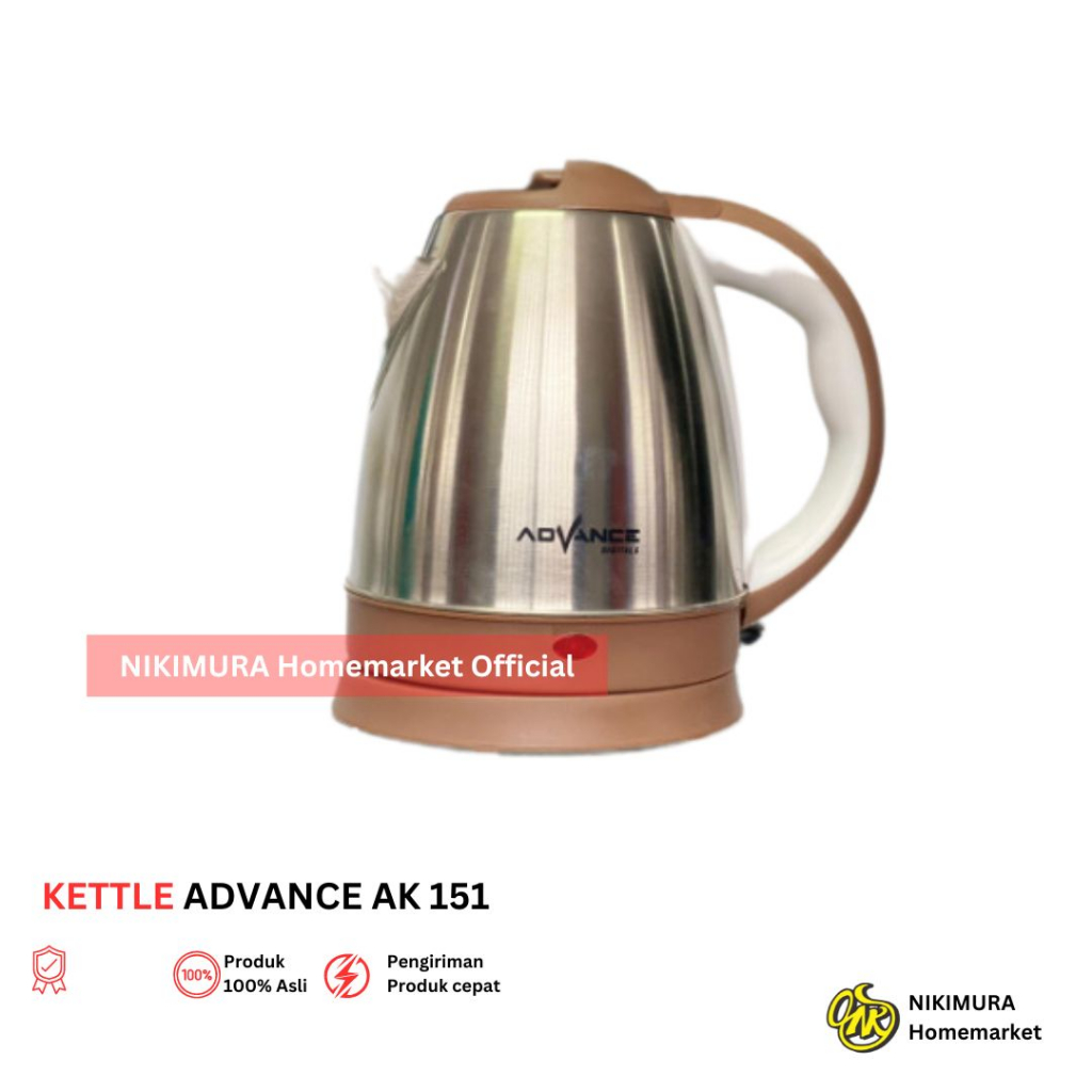 TEKO LISTRIK / KETTLE ADVANCE AK-151