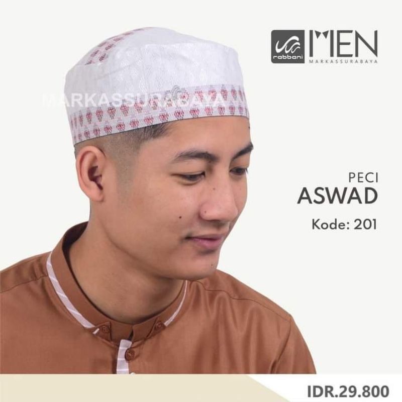 Peci Dewasa Aswad R1 Rabbani Ori