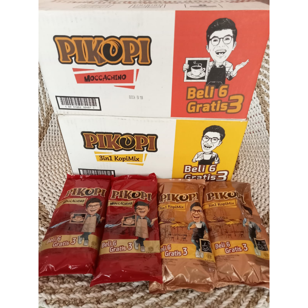 

PIKOPI/KOPI/MOCCACHINO/KOPIMIX/KOPI SUSU/3 in 1/GROSIR/SEMBAKO MURAH