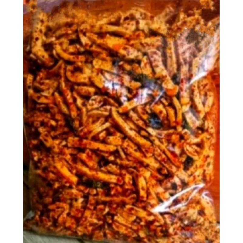 

Basreng stik viral pedas daun jeruk promo 1kg