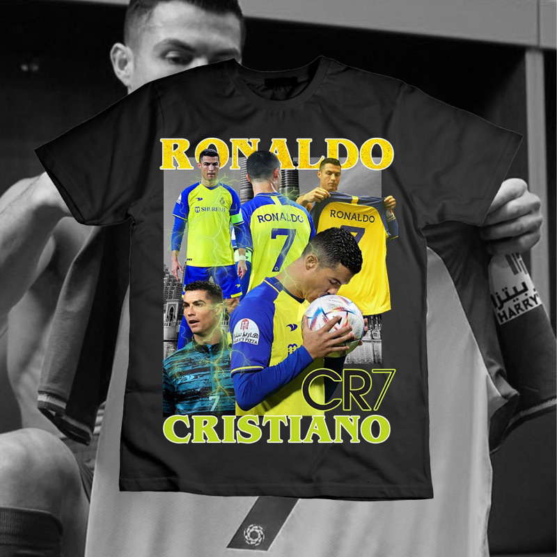 T SHIRT BOOTLEG / CRISTIANO RONALDO / AL NASSR