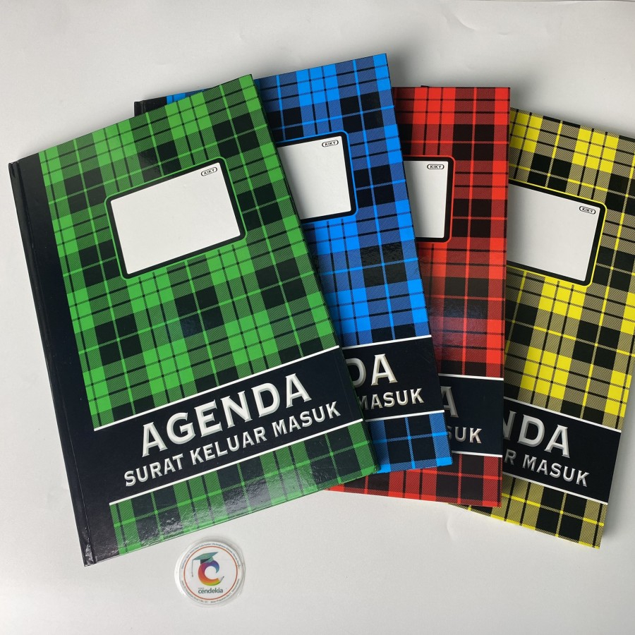 

Buku Agenda Keluar Masuk Folio KIKY 100 Lembar Hard Cover