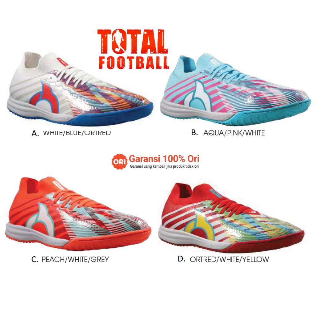 Ortuseight Sepatu Futsal Catalyst Glitch IN Ortus