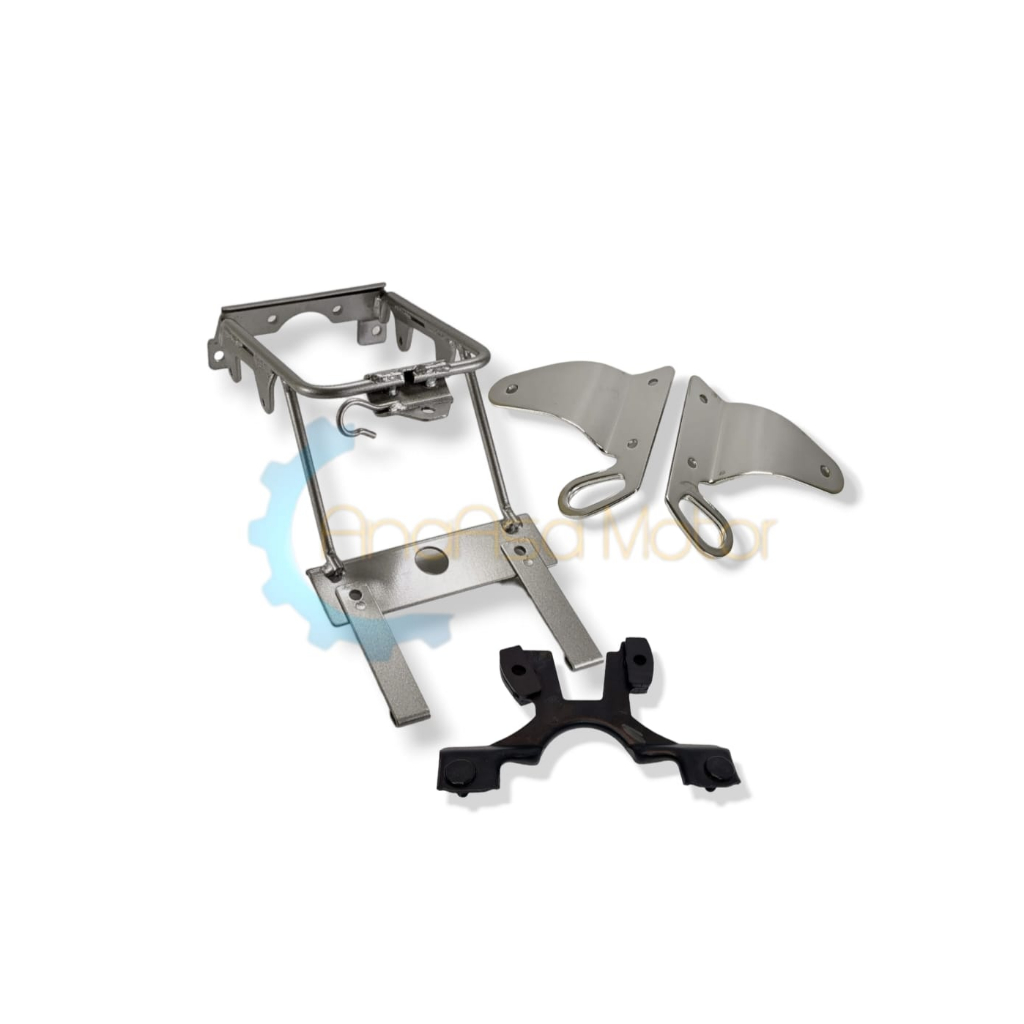 Bracket / Breket Lampu Depan Kawasaki Ninja R SS Full Set Original