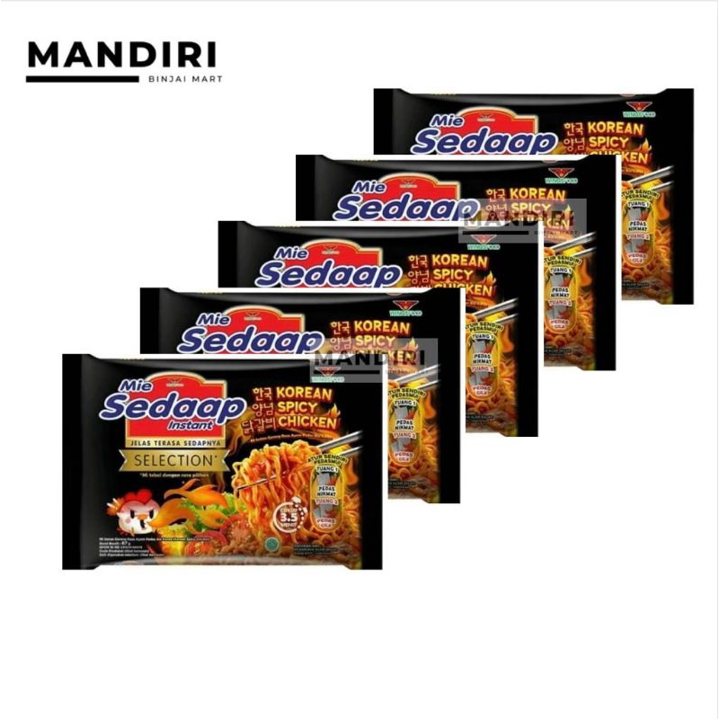 

Mie sedap korean spicy chicken