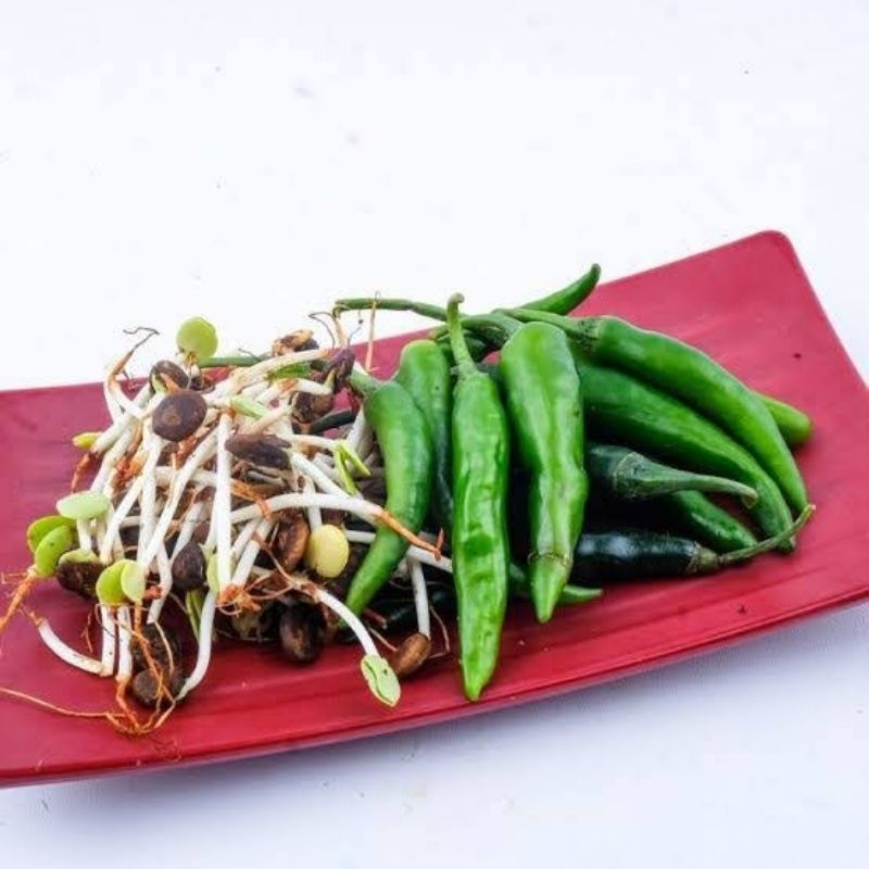 PAKET CABAI HIJAU DAN ALE / LOMBOK IJO ALE / SAYUR SAYURAN SEGAR