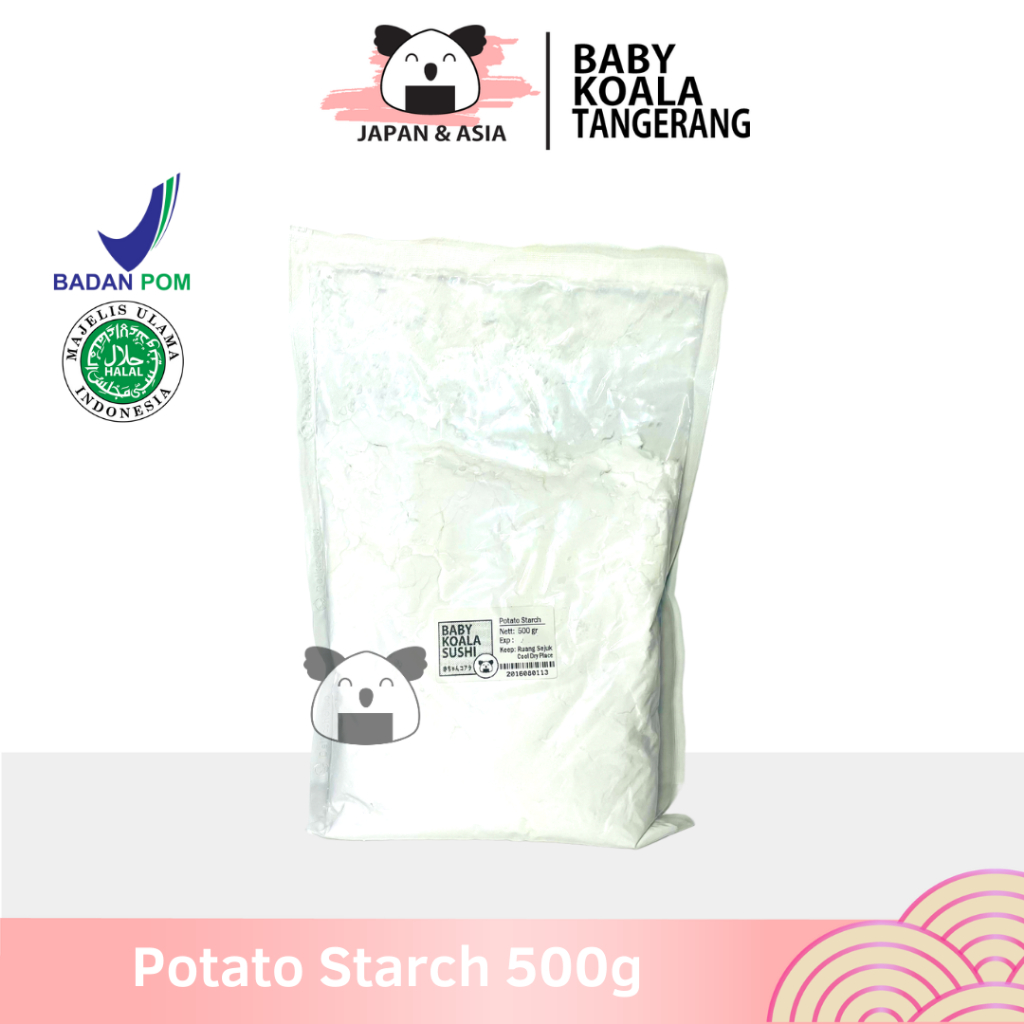 

POTATO STARCH Tepung Pati Kentang 500 g │ for Baking Import.