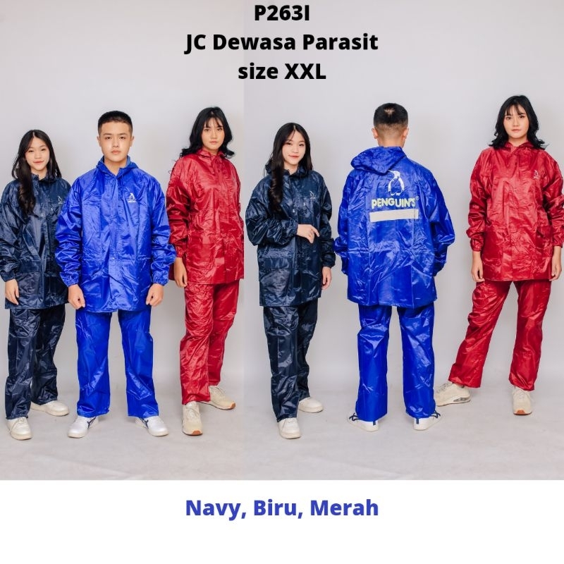 Jas Hujan Jaket Celana Parasit | P263I Penguin's