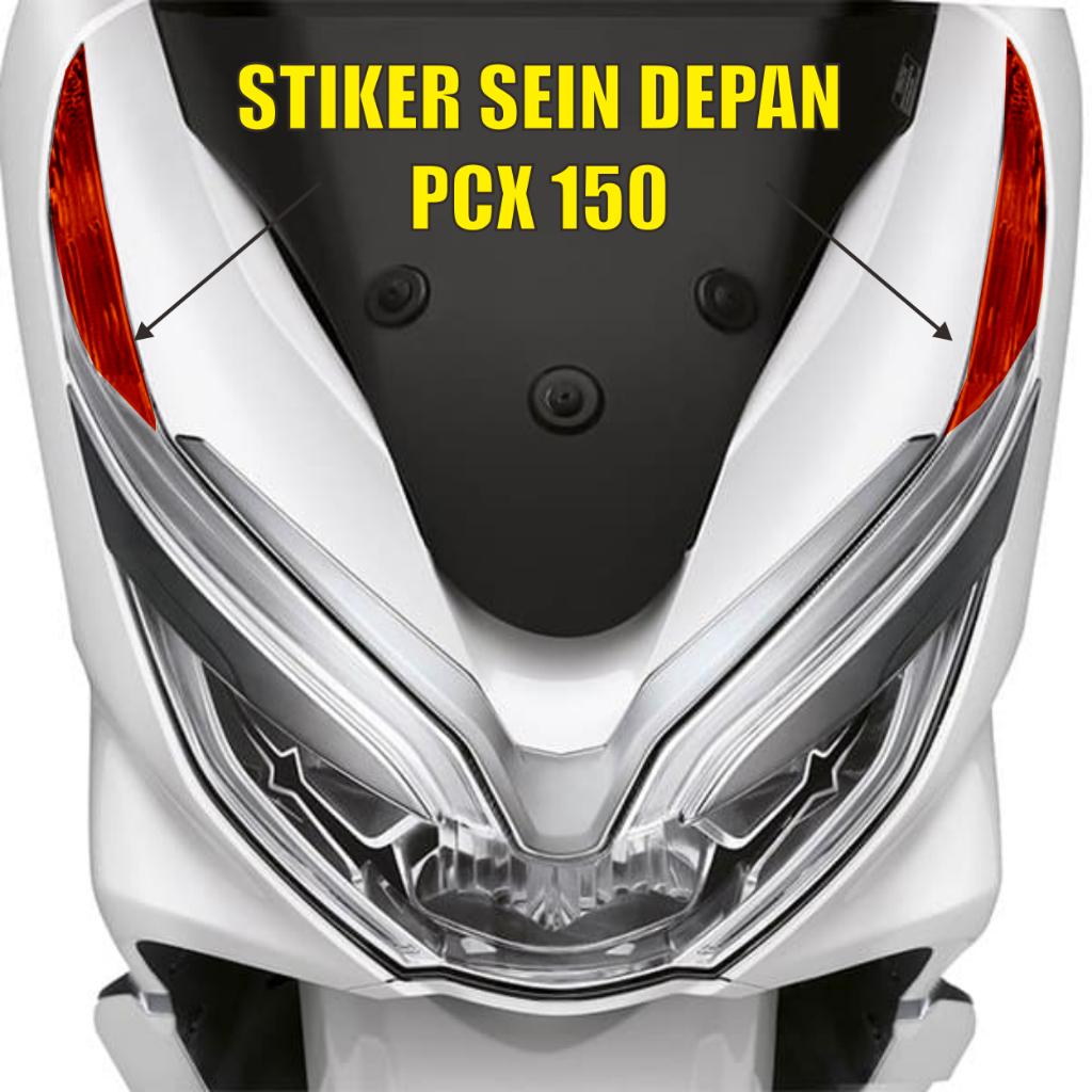 Stiker Sein Depan PCX 150 Kanan Kiri/Stiker Sen PCX 150