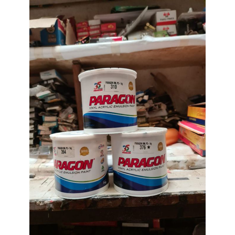 CAT TEMBOK PARAGON PT-MET PUTIH METRO 1KG