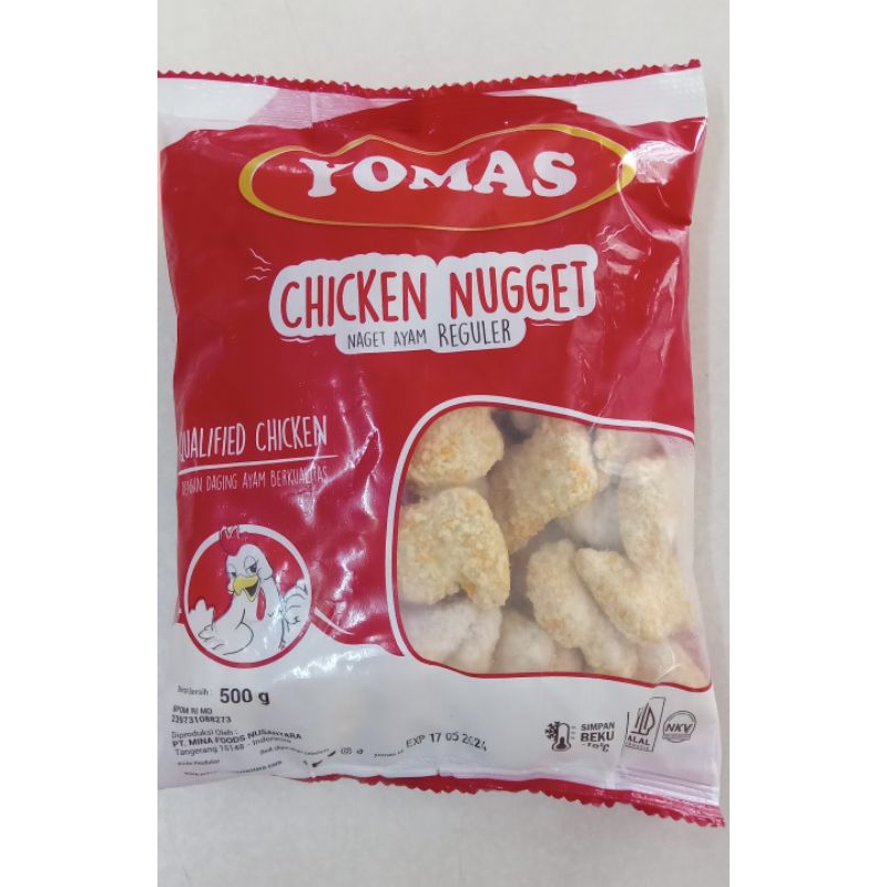 

Yomas Chicken Nugget 500gr Bogor frozen