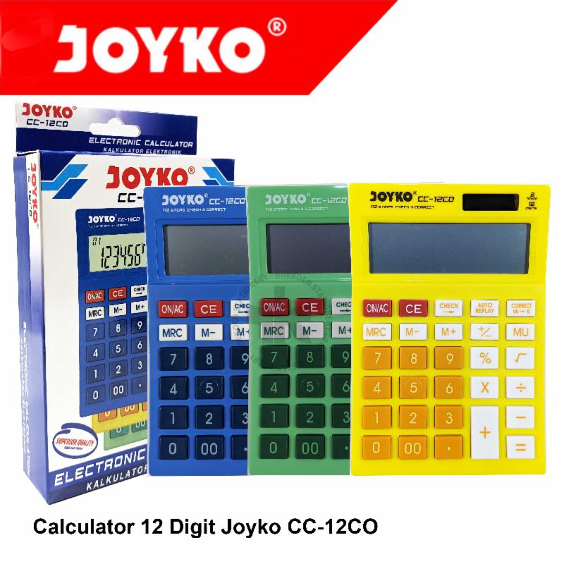 

Joyko Calculator 12 Digit CC-12CO