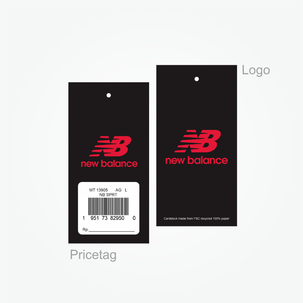 

HANGTAG NEW BALANCE // TAG LABEL // TAG SEPATU // NEW BALANCE