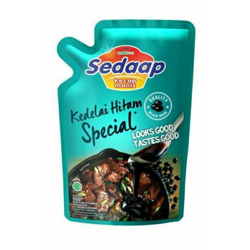 

KECAP SEDAAP 550ML 2pc TANPA PIRING