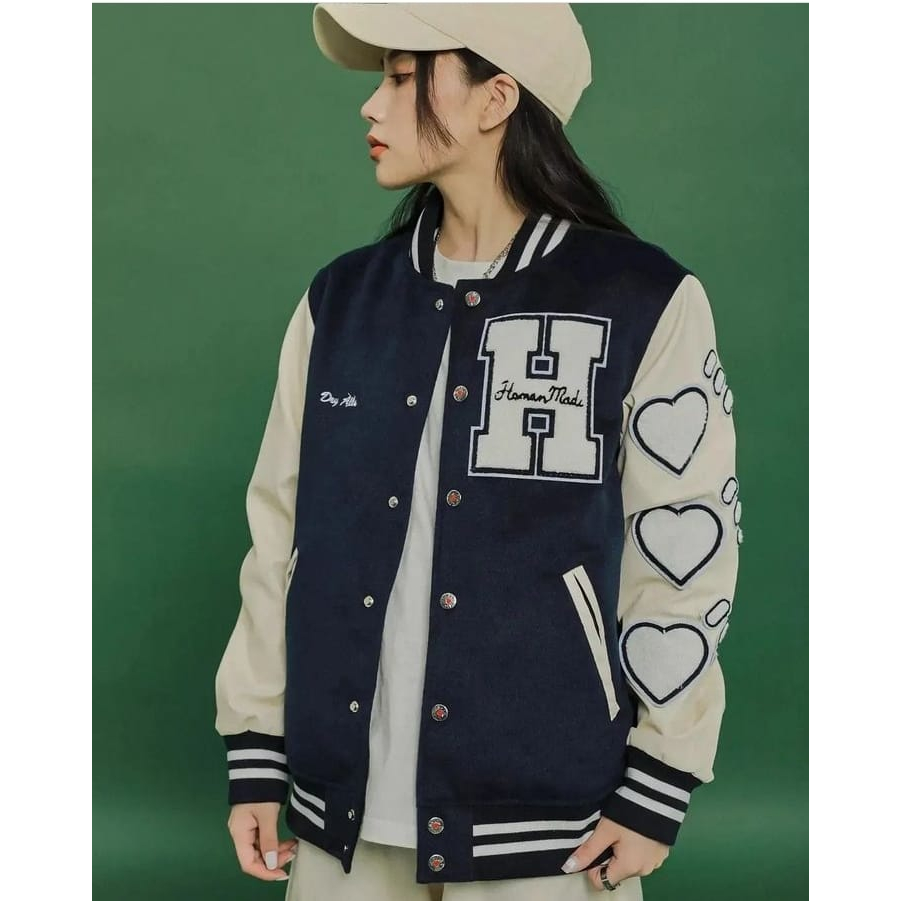 JAKET Baseball Wanita Dewasa H/Varsity H jaket