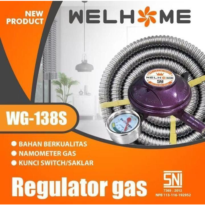 Regulator + selang welhome