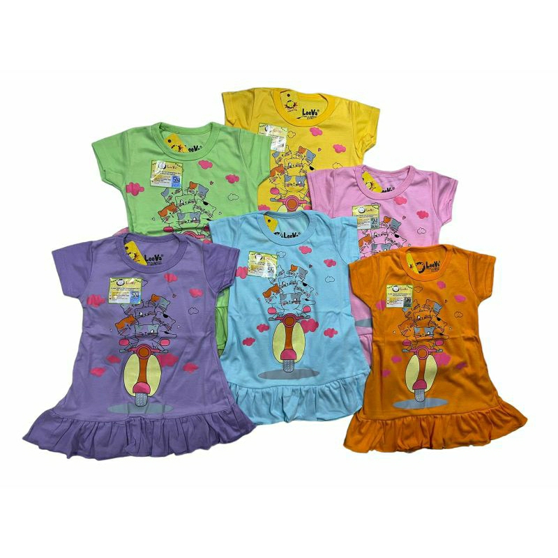 Leeva dress anak/daster anak/baju murah