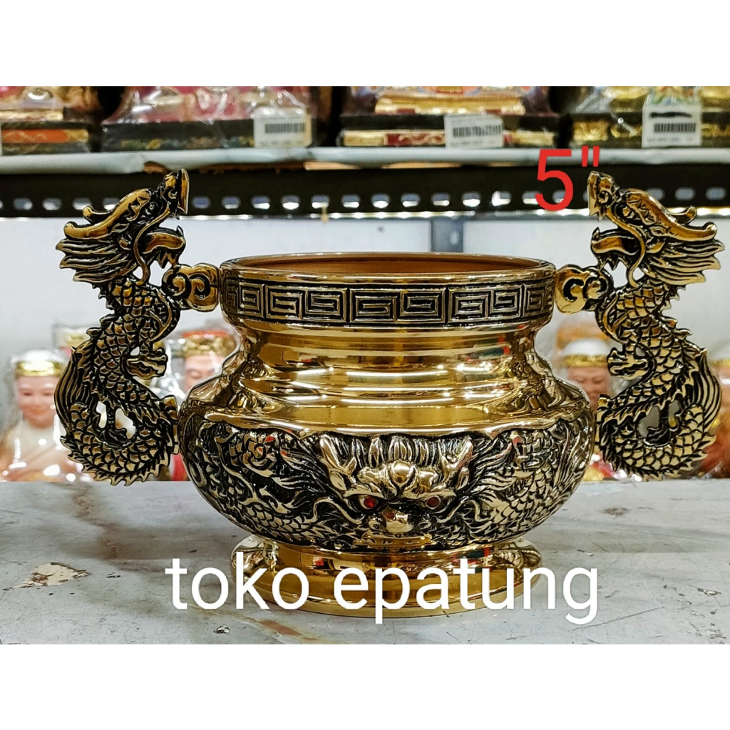 hio lo hiolo naga kuningan taiwan 5 inch - kuping