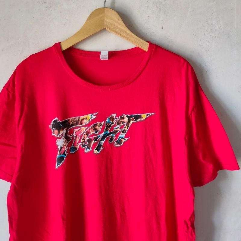 T-shirt Kaos VINTAGE FRUIT OF THE LOOM STREET FIGHTER Original Second