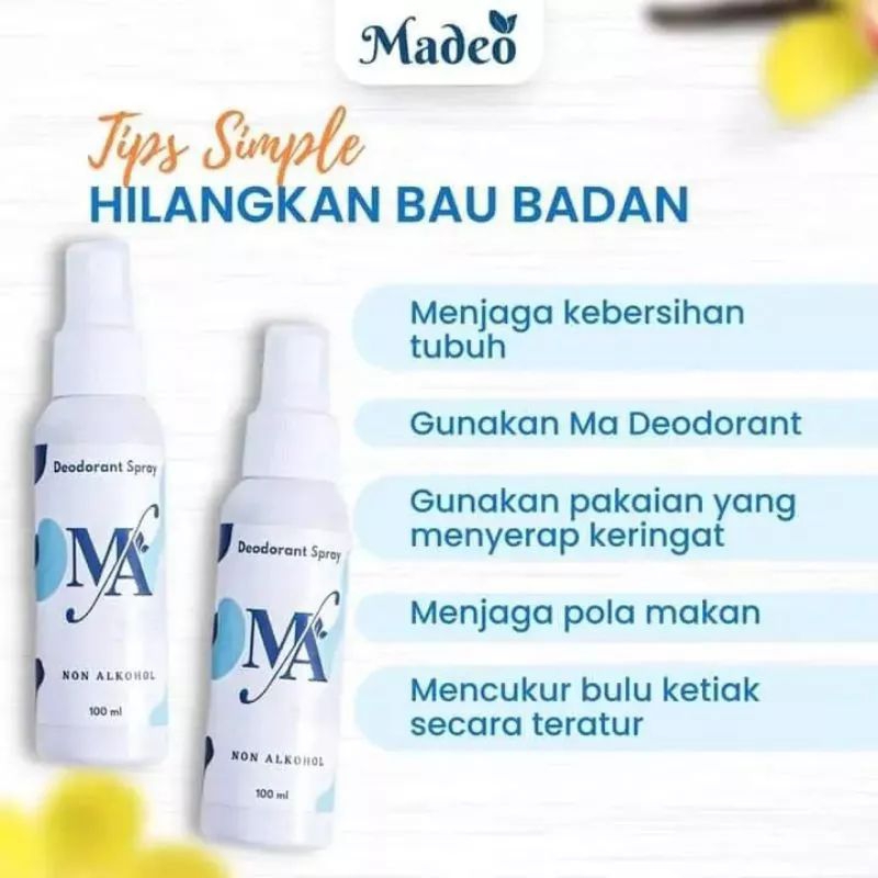 Madeo deodorant spray