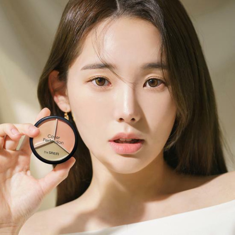 The Saem Cover Perfection Triple Pot Concealer